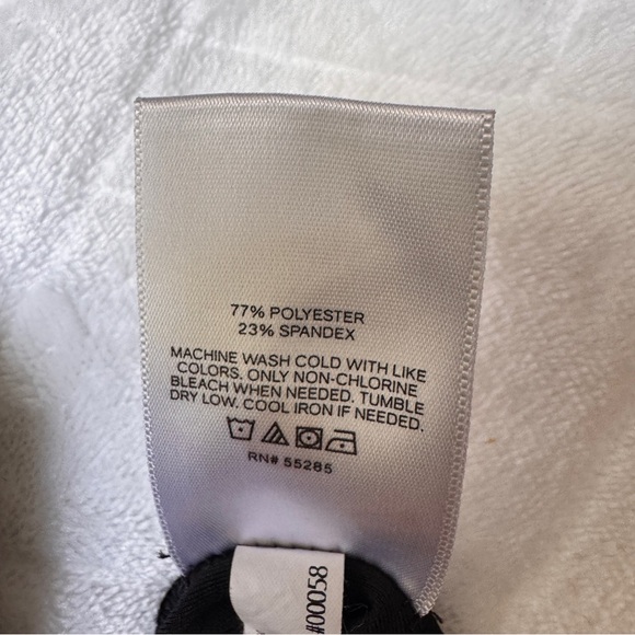 Express Body Contour Tank Top - Black with Buttons - Size SM Small - Picture 6 of 7